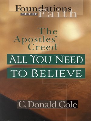 cover image of All You Need to Believe